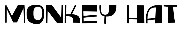 Monkey Hat font preview